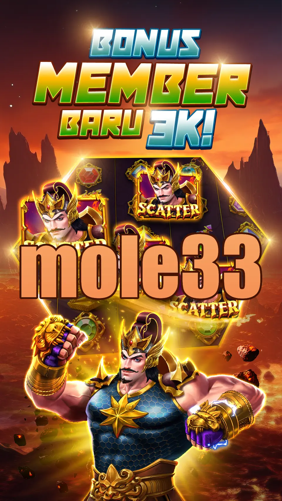 mole33 Tangkapan Layar Resmi APK